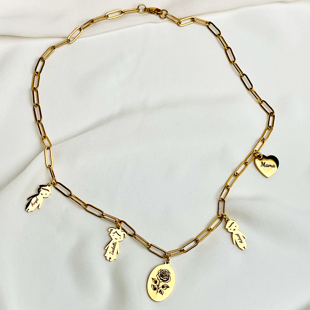 5 Charm Necklace