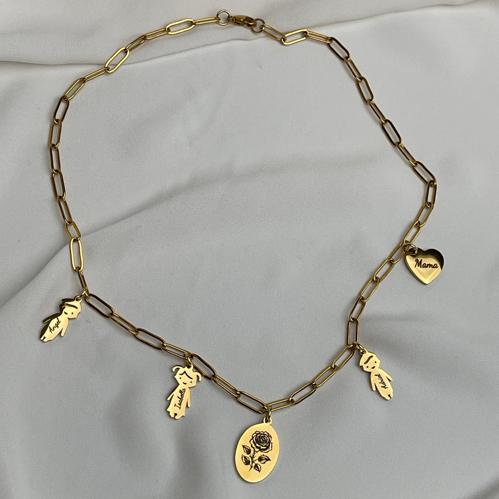 5 Charm Necklace