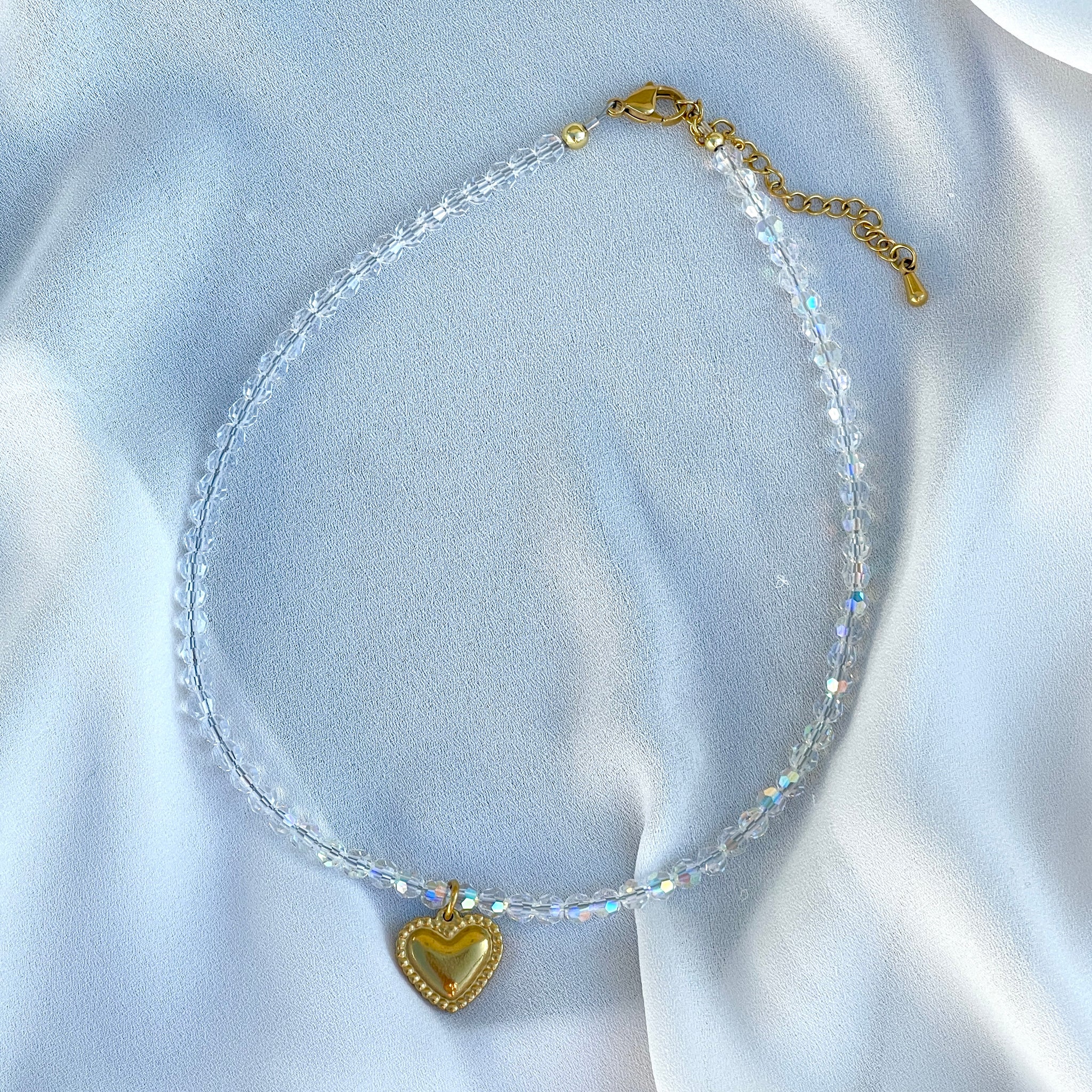 Pre-order Diamond Sacred Heart Necklace