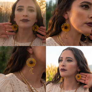 Sunflower Earrings