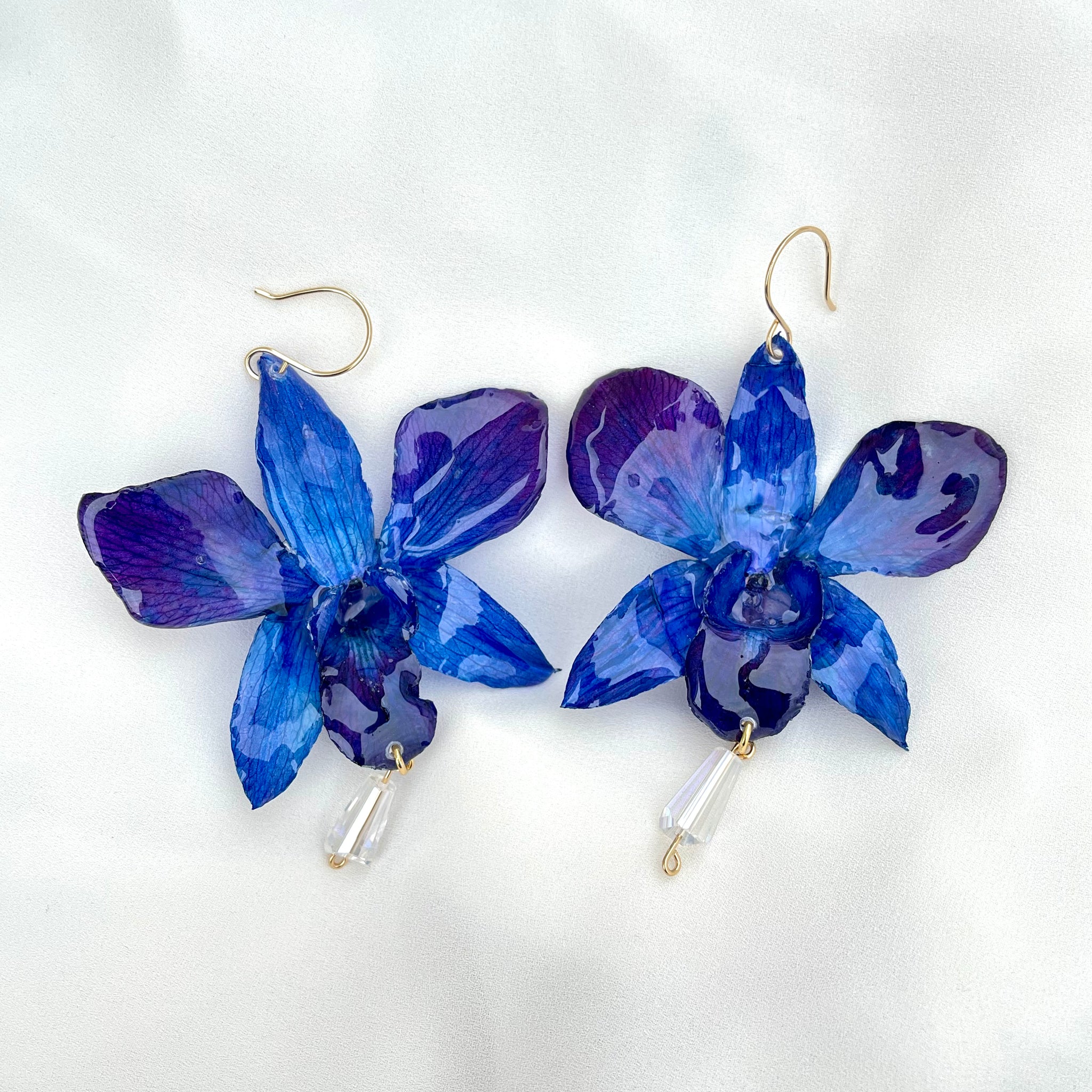 Galaxy Dream Orchid Earrings