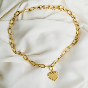 Heart Chain Necklace