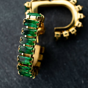 Emerald Square Hoops