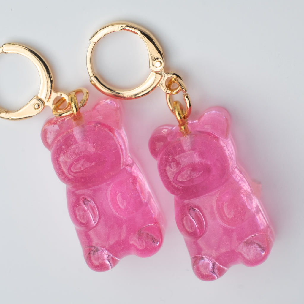 Gummy Bear Dangles - Pink Passion