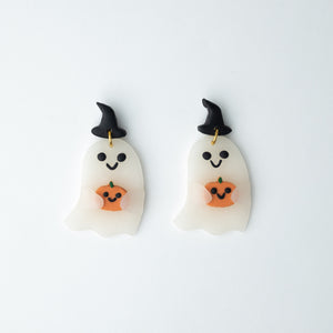 Cute Ghost Earrings - Trick or Treat